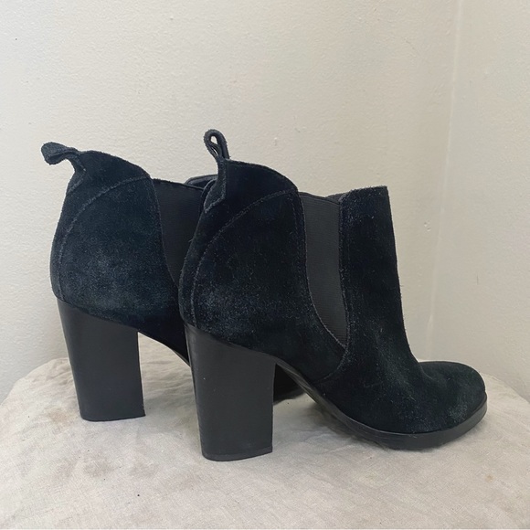 Marc Fisher • Saint Sueded Chelsea Boot in Black - Picture 3 of 11